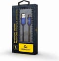 Miniatyrbild 2 av 3: Cablexpert CC-USB2J-AMMBM-1M-BL USB-kabel USB 2.0 USB A Micro USB B Blå