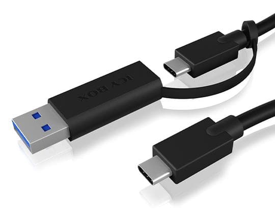 RaidSonic ICY Box IB-CB031 Fullständig USB 3.2 Type-C