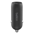 Miniatyrbillede 3 af 4: Belkin BOOST↑CHARGE™ biloplader 20W USB-C strømforsyning - sort