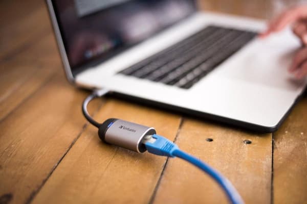 Verbatim USB-C till Gigabit Ethernet-adapter