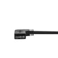 Pikkukuva 2 / 3: Ohut Micro USB 3 0 -kaapeli - M/M - Oikeakulmainen Micro USB - 0 5m (20 tuumaa)