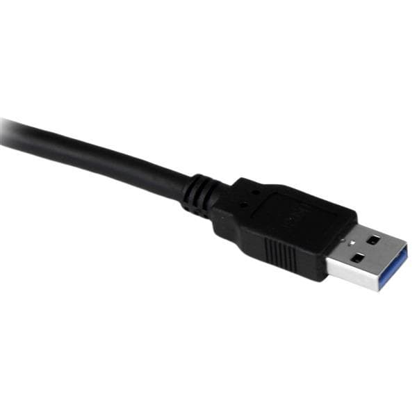 StarTech.com 1,5 m SuperSpeed USB 3.0 Desktop-förlängningskabel / dockningskabel - hane / hona - svart