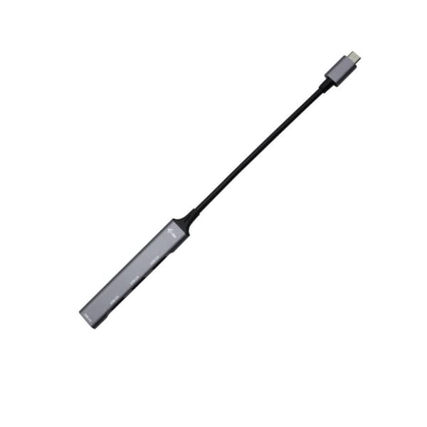 I-TEC USB-C Metal HUB 1x USB 3.0 3x USB 2.0 ilman virtalähdettä (C31HUBMETALMINI4)