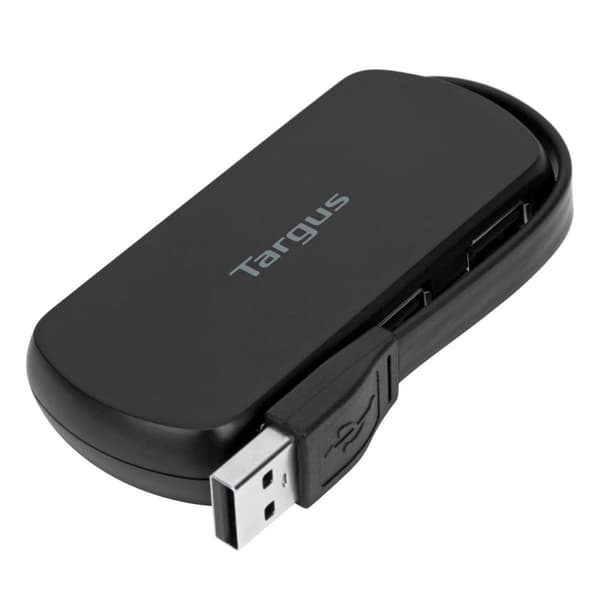Targus 4 Port USB 2.0 Hub - Svart