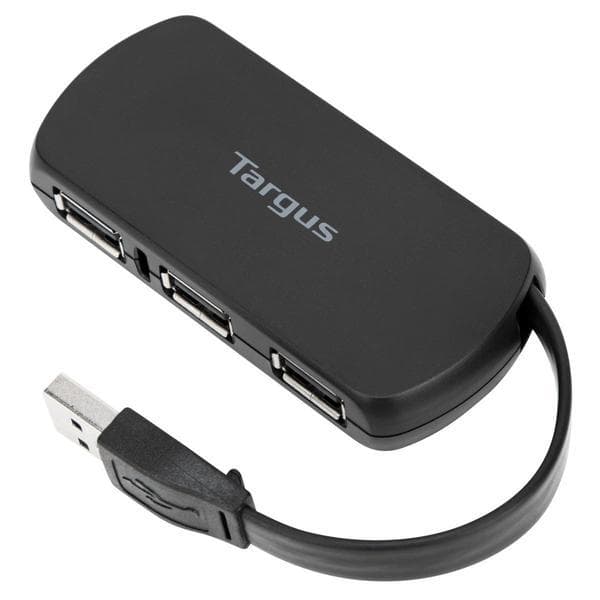 Targus 4 Port USB 2.0 Hub - Svart