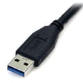 Miniatyrbild 3 av 3: StarTech.com 0,5 m USB 3.0 A till Micro B-kabel, M/M, svart, 50 cm SuperSpeed USB 3.0 anslutningskabel, hane/hane