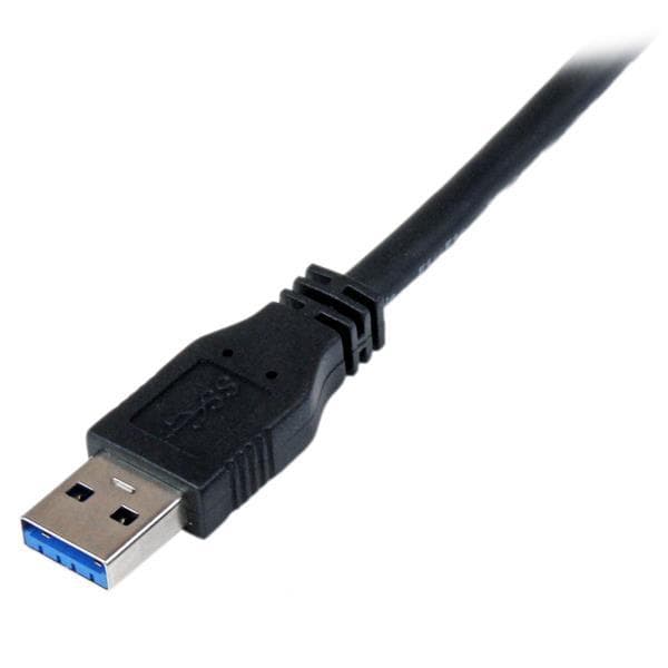 StarTech.com 1m Certifierad USB 3.0 SuperSpeed A till Micro B-kabel, svart, USB 3-anslutningskabel, hane till hane