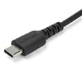 Miniatyrbillede 2 af 6: StarTech 1 m / 3,3 fod. USB 2.0 til USB C-kabel - Sort - Aramidfiber - USB-kabel - USB (M) lige til USB-C (M) lige - Thunderbolt 3 / USB 2.0 - 1 m - s