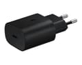 Miniatyrbillede 5 af 6: Samsung Universal USB-C adapter/oplader - Hurtigoplader (25W) - Sort