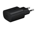 Miniatyrbillede 2 af 6: Samsung Universal USB-C adapter/oplader - Hurtigoplader (25W) - Sort