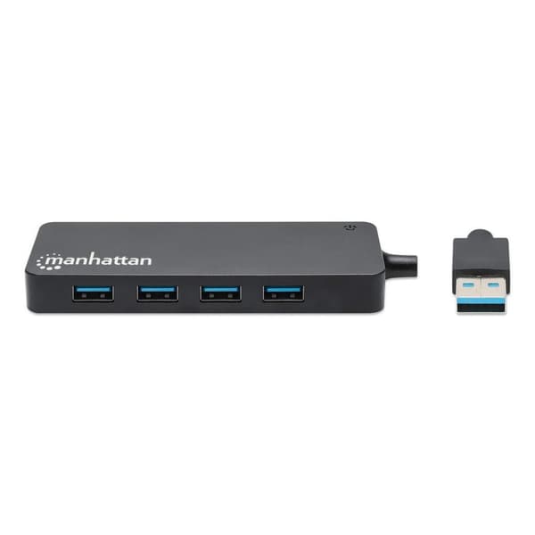 Manhattan USB 3.0 Hub Svart