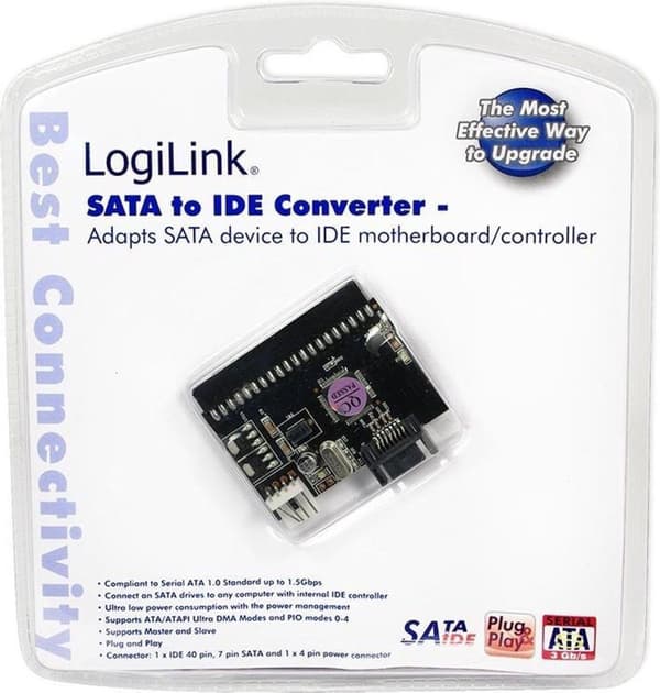 LogiLink Adapter S-ATA - IDE + IDE - S-ATA