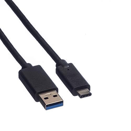 ROLINE - USB-kaapeli - USB-tyyppi C (M) - 9-nastainen USB-tyyppi A (M) - 1 m (USB 3.1) - valettu - musta (11.02.9011)
