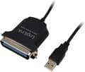 Miniatyrbild 4 av 4: LogiLink USB 1.1, parallell anslutningskabel [1x Centronics-uttag - 1x USB 1.1-kontakt A] 1,70 m Svart