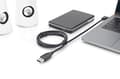 Miniatyrbild 3 av 6: ASSMANN AK-300147-010-S, USB 3.1 anslutningskabel, USB Type-C till USB A (hane [90°]/hane), 3A, 10 Gbit/s, 1,0 meter, svart