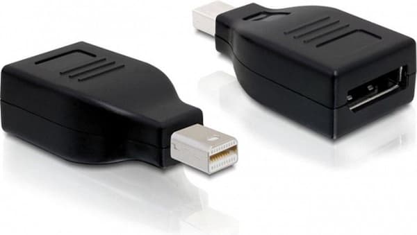 Delock - Mini DisplayPort - DisplayPort Adapter - Svart