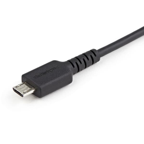 StarTech.com 3ft (1m) Säker laddningskabel, USB-A till Micro USB Data Blocker Charge-Only-kabel, Power-Only-laddarkabel för telefon/surfplatta, databl