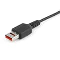 Miniatyrbild 2 av 4: StarTech.com 3ft (1m) Säker laddningskabel, USB-A till Micro USB Data Blocker Charge-Only-kabel, Power-Only-laddarkabel för telefon/surfplatta, databl