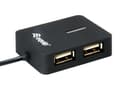 Miniatyrbild 3 av 6: Utrusta Life 4 Ports Rese-USB-hubb - Hub - 4 x USB2.0 - Desktop (128952)