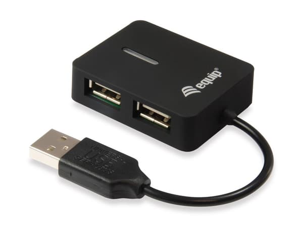 Utrusta Life 4 Ports Rese-USB-hubb - Hub - 4 x USB2.0 - Desktop (128952)