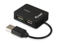 Miniatyrbild 6 av 6: Utrusta Life 4 Ports Rese-USB-hubb - Hub - 4 x USB2.0 - Desktop (128952)