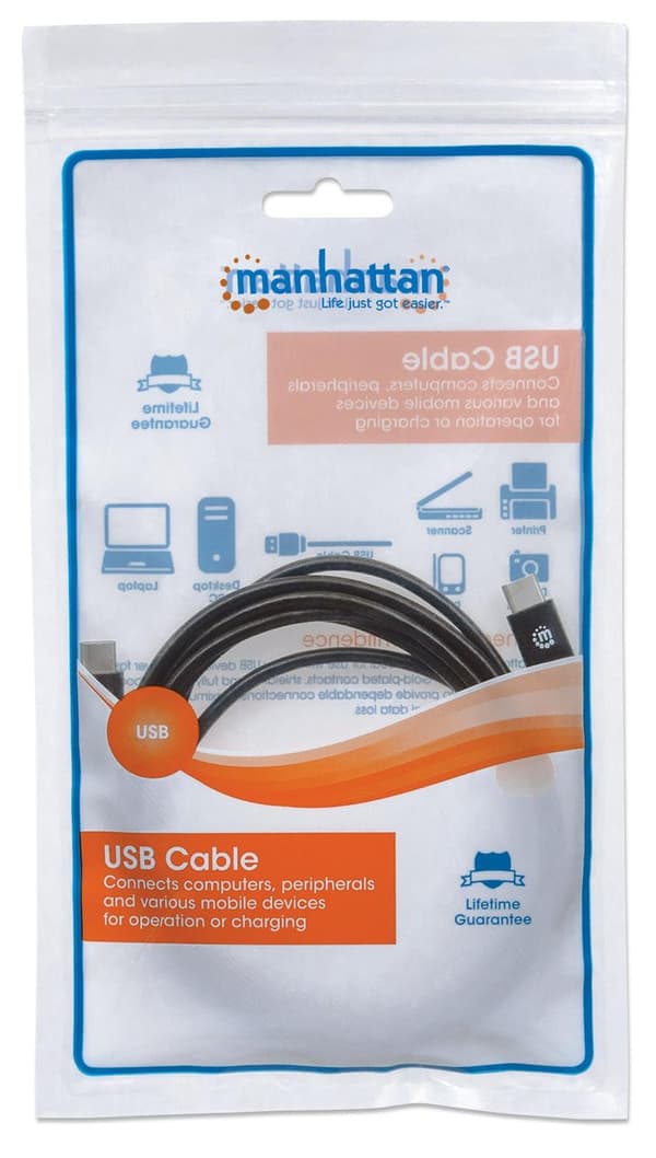 USB-C-KABEL 2M HAN/MAN-