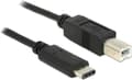 Pikkukuva 4 / 4: InLine USB C/USB B, 0,5 m USB-kaapeli 0,5 m USB 2.0 Musta