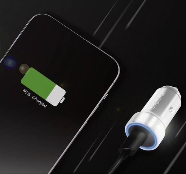 LogiLink PA0260 PA0260 USB-laturi Auto Uitgangsstrom (max.) 3000 mA 1 x USB-C-väylä (virransyöttö) USB-virtalähde