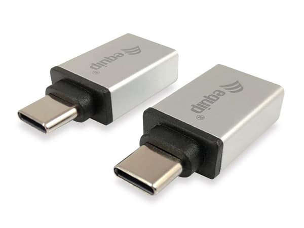 Utrusta USB-kabel C - En adapter, silver