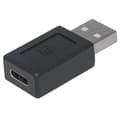 Miniatyrbillede 4 af 7: Manhattan USB 2.0-adapter [1x USB-A 2.0-stik - 1x USB-C-stik] Stik passer begge veje