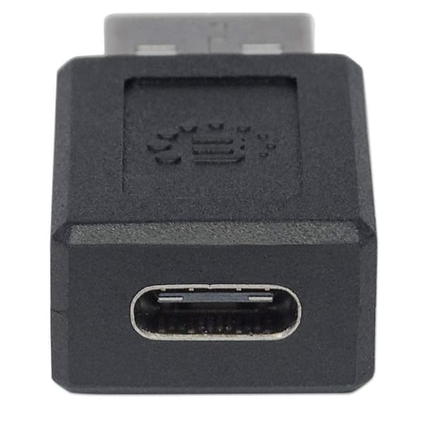 Manhattan USB 2.0-adapter [1x USB-A 2.0-stik - 1x USB-C-stik] Stik passer begge veje