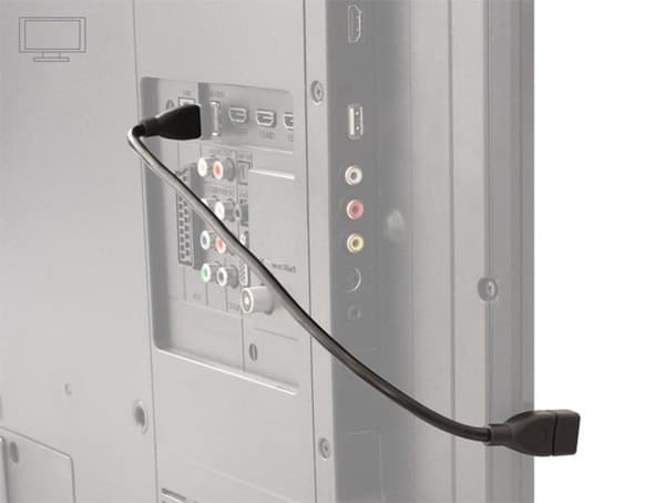USB Illuminate Delock A - A St/Bu 0,35m ShapeCable