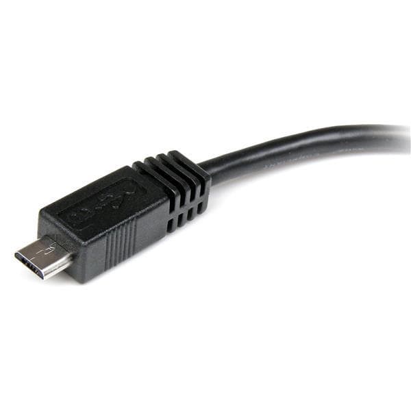 StarTech.com Micro USB til Mini USB2.0 Adapter - Han / Hun - USB Adapter - Mini USB, Type B (F) - 5-benet Micro USB Type B (M) - 15,24 cm (USB/USB2 .0