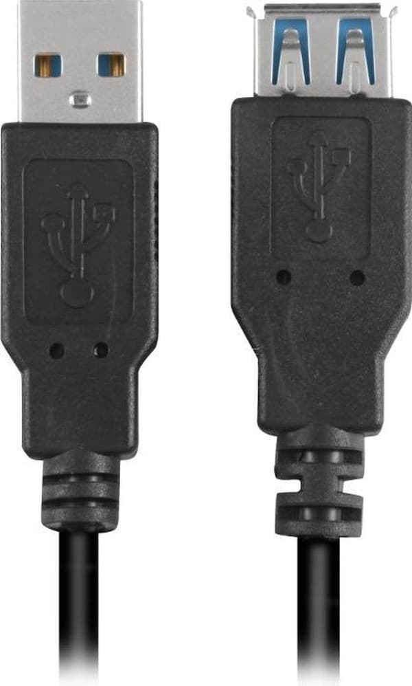 Sharkoon - USB 3.0 A hane till USB 3.0 A hona - 1 m