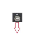 Miniatyrbild 6 av 6: Delock USB 2.0 A hane till USB 2.0 B hane - 1 m