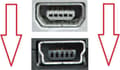 Miniatyrbild 3 av 5: DeLOCK kabeladaptrar/reducerare Adapter USB-B mini