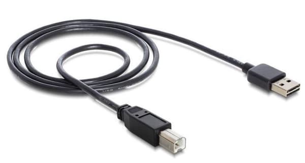 Easy-USB2.0-kaapeli USB-A - USB-B - 1 metri