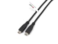 Miniatyrbillede 2 af 3: Udstyr - USB-kabel - USB-C (M) til USB-C (M) - USB 2.0 - 3 m - Sort