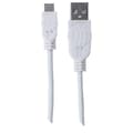 Miniatyrbild 4 av 4: Manhattan 324069 Hi-Speed USB 2.0 anslutningskabel (A-hane / Micro-B-hane), 1,8 m vit