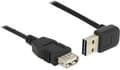 Miniatyrbild 8 av 8: Easy-USB2.0 förlängningskabel USB-A vinklad topp/botten - 1 meter