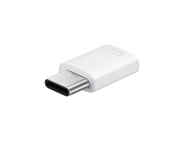 Samsung USB-C til Micro USB Adapter - Hvid