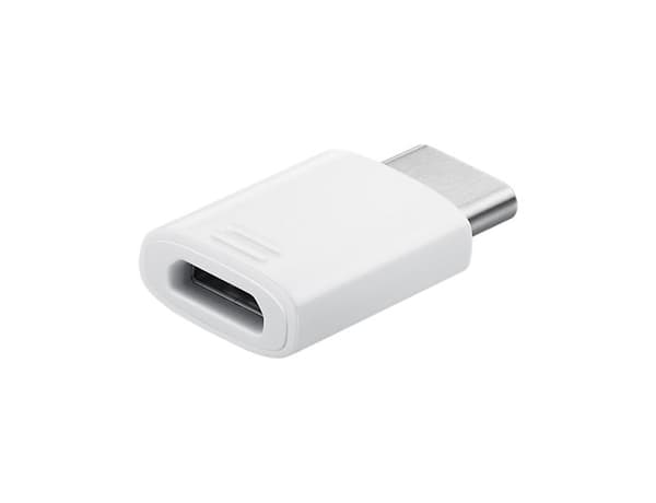 Samsung USB-C til Micro USB Adapter - Hvid