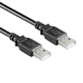 Miniatyrbild 3 av 3: Grundläggande USB-kabel A(m)-a(m) 1,8m