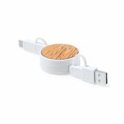 Kabel Micro USB 141418 (100 enheder) - Brun
