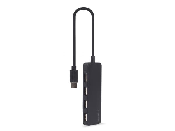 Gembird UHB-CM-U2P4-01 - Hubb - 4 x USB 2.0 - skrivbordsmodell
