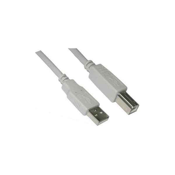 USB 2.0-kabel NANOCABLE Beige - 3 m