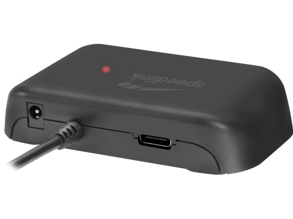 SPEEDLINK SNAPPY EVO, USB 3.2 Gen 1 (3.1 Gen 1) Typ-C, USB 3.2 Gen 1 (3.1 Gen 1) Typ-A, USB 3.2 Gen 1 (3.1 Gen 1) Typ-C, 5000 Mbit/s, Sort, 0,2 m, 80