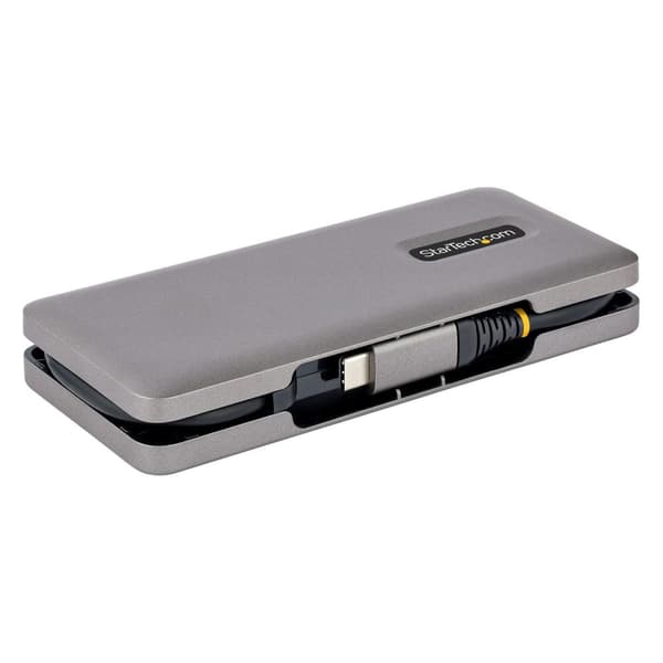 StarTech.com 4-porttinen USB-C-keskitin, 1 x USB-A- ja 3 x USB-C-portit, USB 3.1 10 Gbps, väyläkäyttöinen USB-keskitin, C-tyypin USB-keskitin 25 cm:n