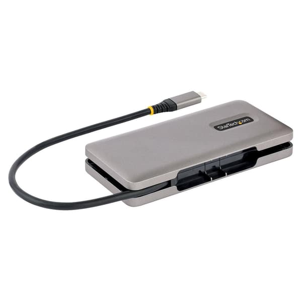 StarTech.com 4-porttinen USB-C-keskitin, 1 x USB-A- ja 3 x USB-C-portit, USB 3.1 10 Gbps, väyläkäyttöinen USB-keskitin, C-tyypin USB-keskitin 25 cm:n
