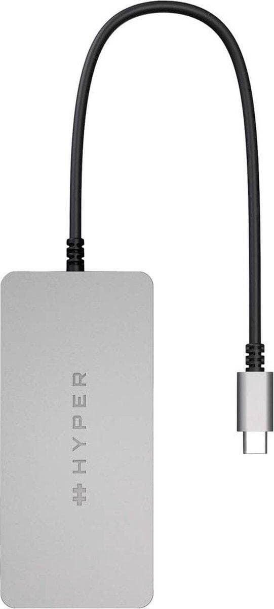 HyperDrive Chrome 5-in-1 USB-C Hub - harmaa